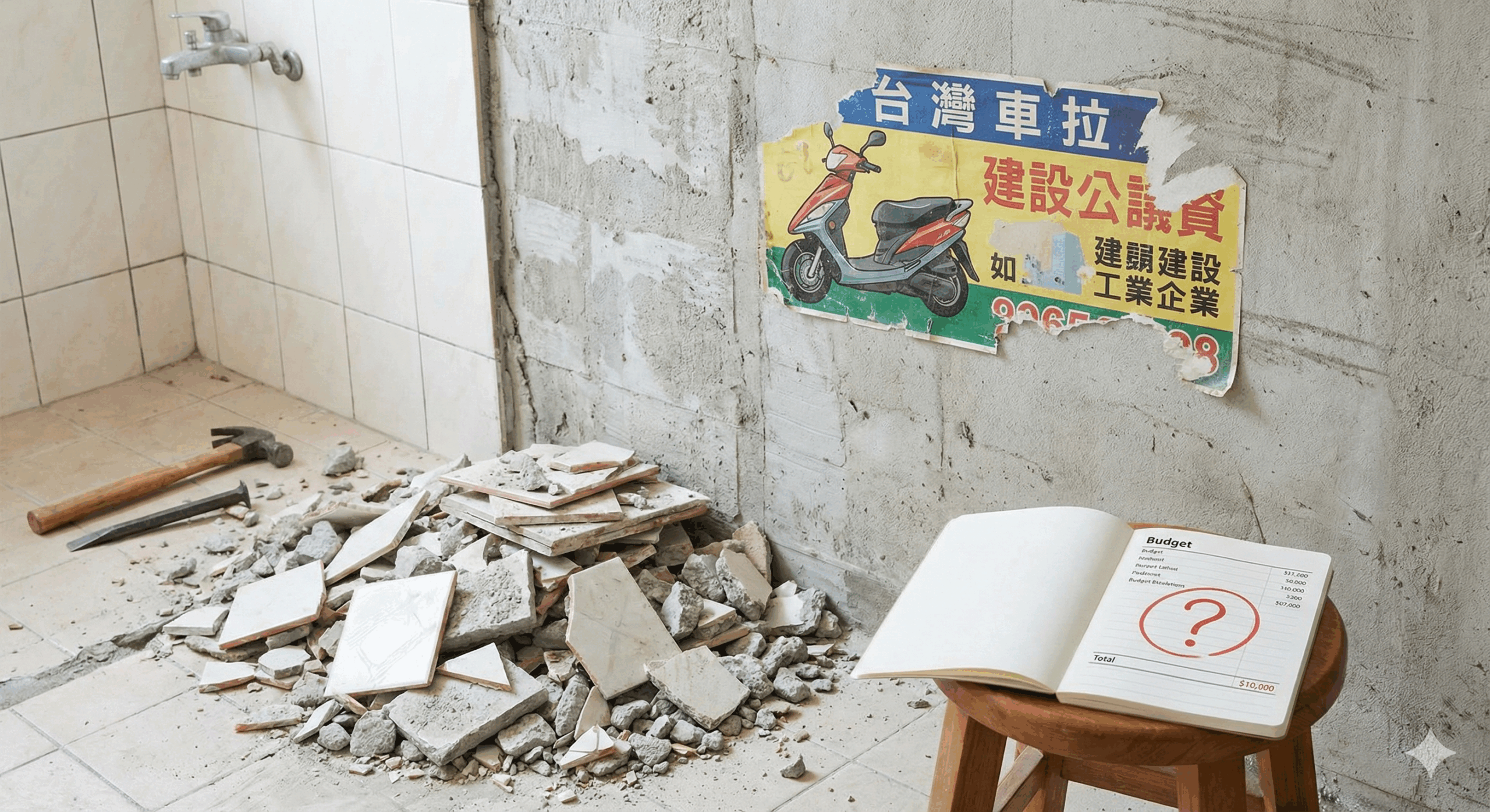 浴室拆完遭惡意追加預算？小心裝修詐騙陷阱！