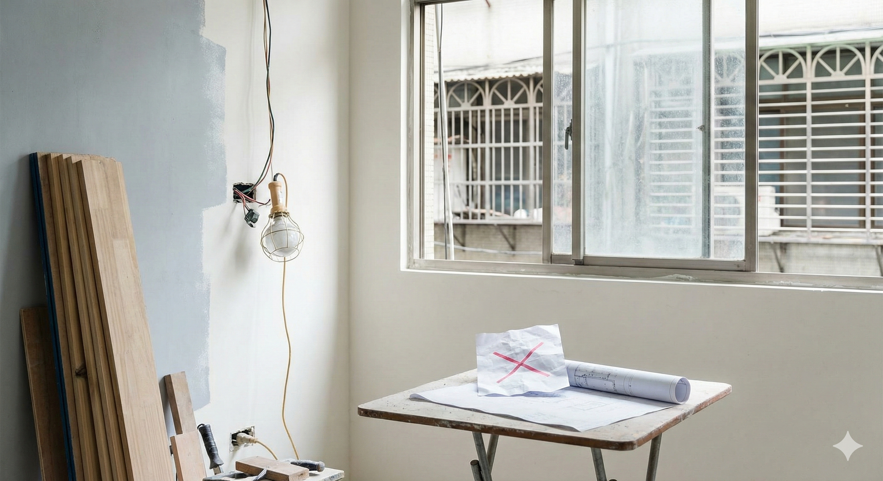 本篇探討裝修常見的「熟人糾紛」案例。屋主楊小姐因信任同事介紹的親戚設計師，在未簽署正式契約僅憑簡易平面圖的情況下開工。後續因設計師騷擾及設計不符需求，楊小姐自行解約並找人拆除已施作項目，卻遭原設計師索賠工程款。文章分析了「承攬關係」中工班請款的對象應為設計師而非屋主，並強調在終止契約時「結算」與「保全證據」的重要性。透過住宅消保會的調處與鑑定，最終釐清雙方責任與金額。文中建議屋主應善用住保履約與第三方鑑定，避免類似讓步與損失。