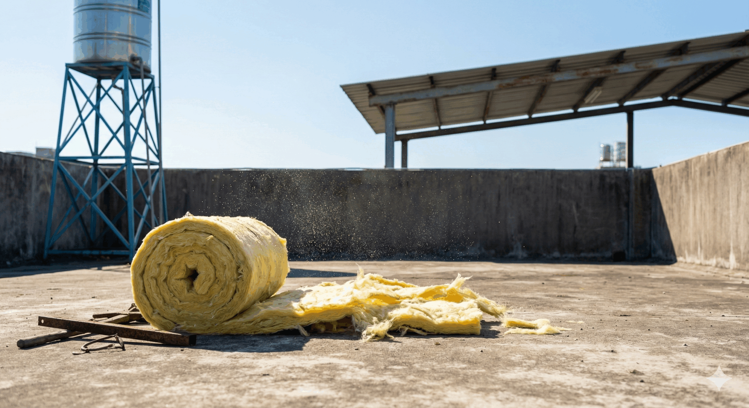 頂樓隔熱施工不當恐釀健康危機：玻璃纖維棉的正確工法與責任歸屬